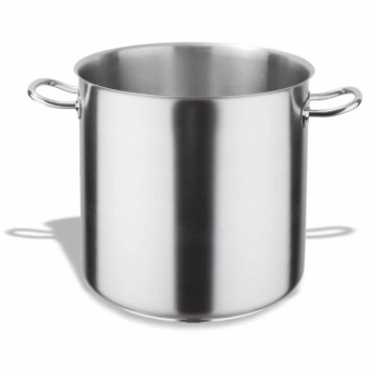 Stainless Steel Stockpot No Lid 32cm 24 Ltr