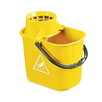 Mop Bucket 14 Litre Yellow