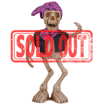 Halloween Animated Dancing Skeleton 40cm