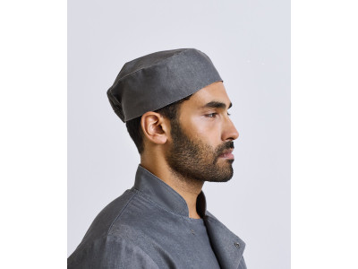 Premier Chef's Skull Cap Black Denim