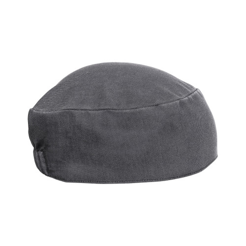 Premier Chef's Skull Cap Grey Denim