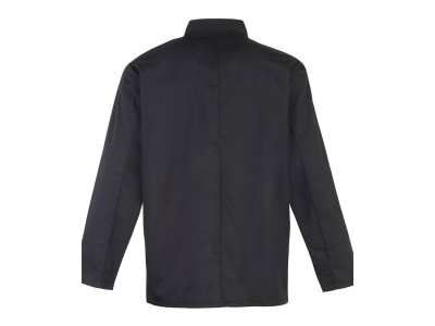 Premier Studded Long Sleeve Chef's Jacket Black