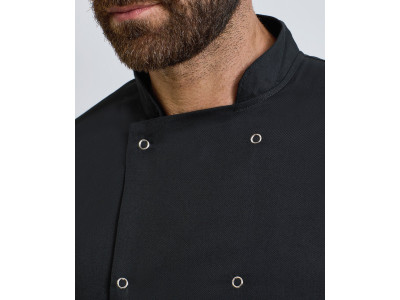 Premier Studded Long Sleeve Chef's Jacket White