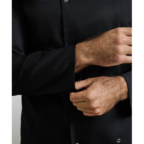 Premier Studded Long Sleeve Chef's Jacket White