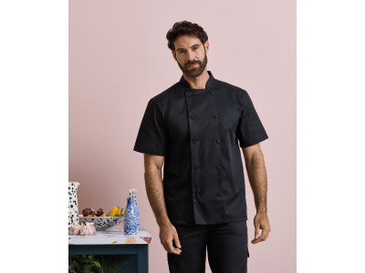 Premier Coolchecker Short Sleeve Chef's Jacket...