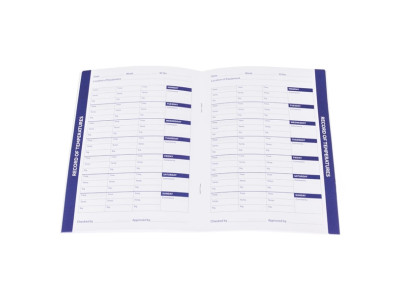 Temperature Log Book