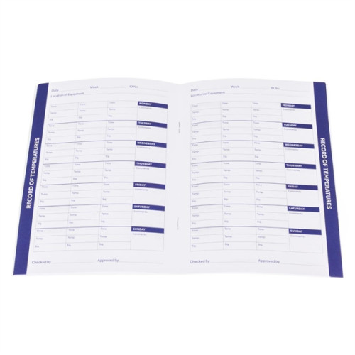 Temperature Log Book