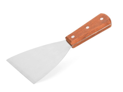 Griddle Scraper Wood Handle 10.2X10CM