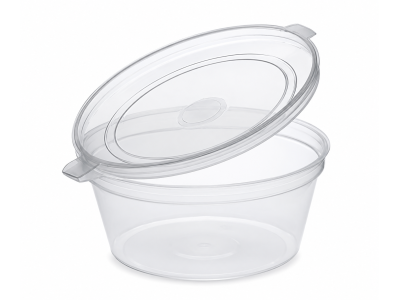 Clear Plastic Portion Pot 2oz
