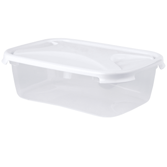 Food Box Rectangular 4.5LTR White Lid