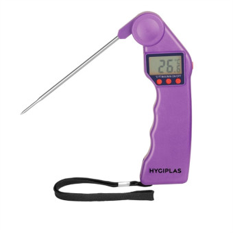 Digital Pocket Thermometer Purple
