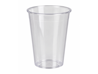 Half Pint Reusable Plastic Glass