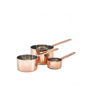 Mini Copper Saucepan 9 x 6.3cm 2