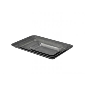 Vintage Steel Tray 31.5x21.5x2cm 2