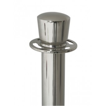 Genware Stainless Steel Barrier Post 2