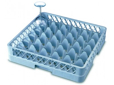 Genware 36 Comp Glass Rack With 3...