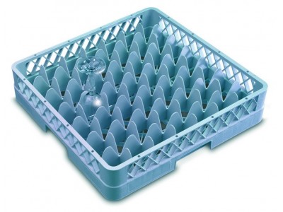 Genware 49 Comp Glass Rack With 3...