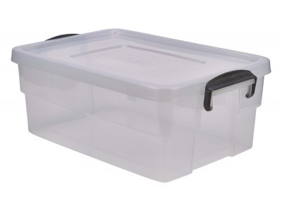 Storage Box 38L W/ Clip Handles