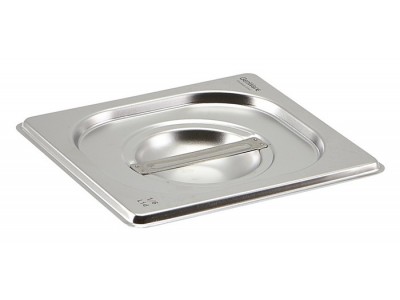 St/St Gastronorm Pan Lid 1/6