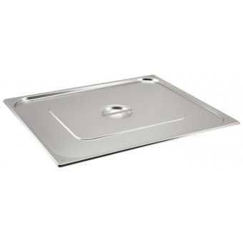 St/St Gastronorm Pan Lid 2/1