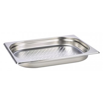Perforated St/St Gastronorm Pan 1/2 - 40mm Deep - 1.75L