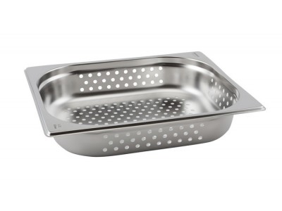 Perforated St/St Gastronorm Pan 1/2 - 65mm Deep - 3.5L