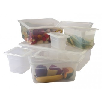 1/2 -Polypropylene GN Pan 150mm Clear 2