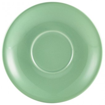 Royal Genware Saucer 13.5cm Green
