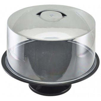 Clear Polystyrene Cake Cover 30.5cm (Dia) 2