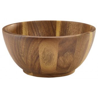 Acacia Wood Bowl 25Dia x 12cm