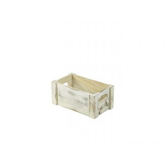 Wooden Crate White Wash...