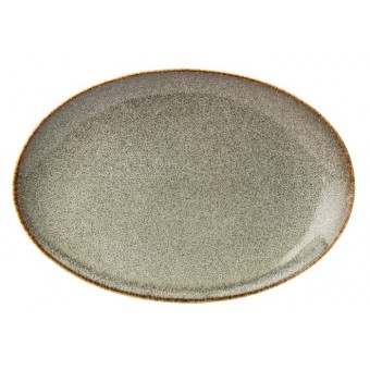 Lichen Oval Plate 11.75"...