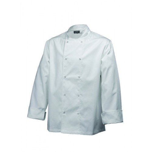 Basic Stud Jacket (Long Sleeve) White