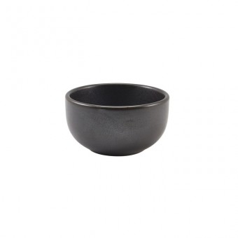 Terra Porcelain Black Round Bowl 11.5cm
