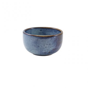 Terra Porcelain Aqua Blue Round Bowl 12.5cm 2