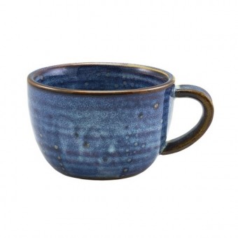 Terra Porcelain Aqua Blue Coffee Cup 28.5cl/10oz