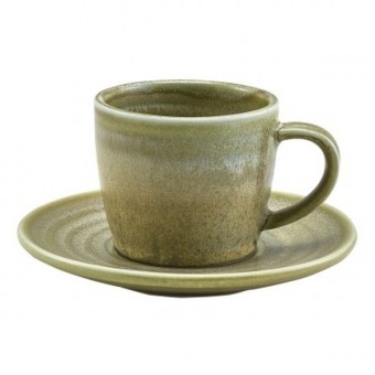 Terra Porcelain Matt Grey Saucer 11.5cm 2