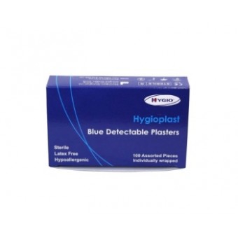 Blue Detectable Plaster Strips Assorted