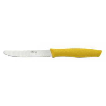 Arcos Nova Tomato Knife Yellow Serrated 110mm