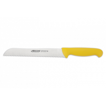 Arcos 2900 Bread Knife Yellow Serrated 200mm