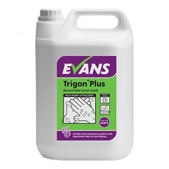 Evans Trigon Plus Unperfumed Bactericidal Hand Wash 5 Litre