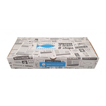 Disposable Fish and Chip Meal Box 2