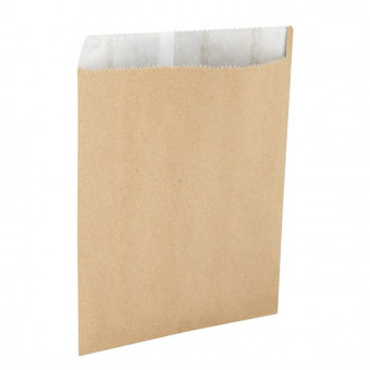 Brown Greaseproof 2Lb Lined Kraft Paper Bag
