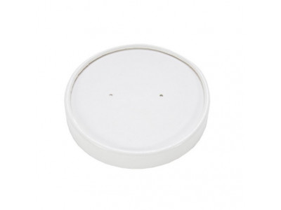Vented Lid for Paper Soup Container 12oz