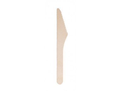 Wooden Biodegradable Birchwood Knife
