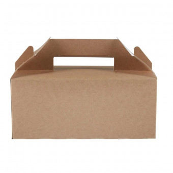 Recyclable Kraft Gable Carry Boxes Large 2