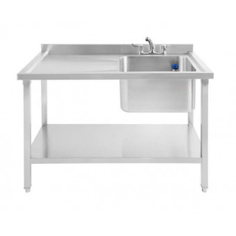 Commercial Sink Single Bowl...