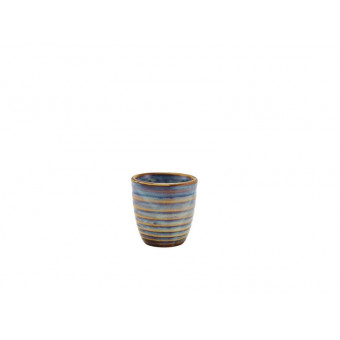 Terra Porcelain Aqua Blue Dip Pot 8.5cl/3oz