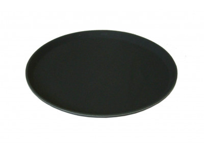 11" Black non slip tray