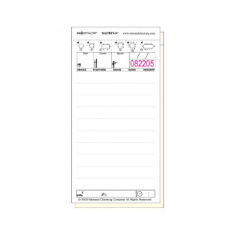 Medium Two-Part Carbonless WaitRpadsÃ‚Â® 2